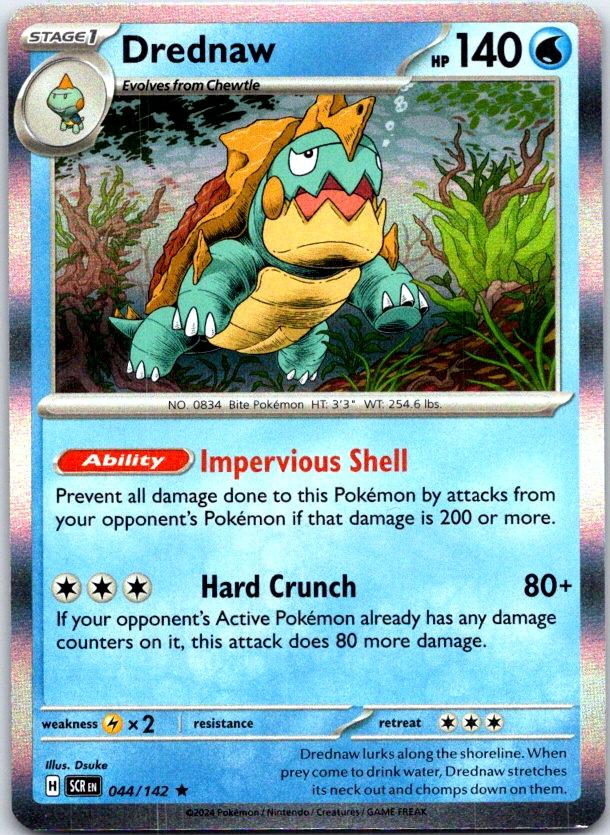 Drednaw - 044/142 - Holo - STELLAR CROWN - Pokemon - Rare | AC01-6