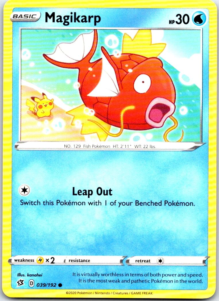 Magikarp - 039/192 - - REBEL CLASH - Pokemon - Common | AB76-27
