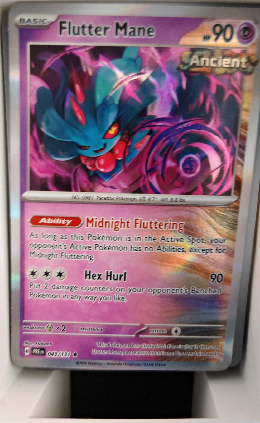 Flutter Mane - 078/162 - Holo - TEMPORAL FORCES - Pokemon - Rare | AA26-90