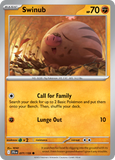 Swinub - 077/159 - - JOURNEY TOGETHER - Pokemon - Common | AA07-79