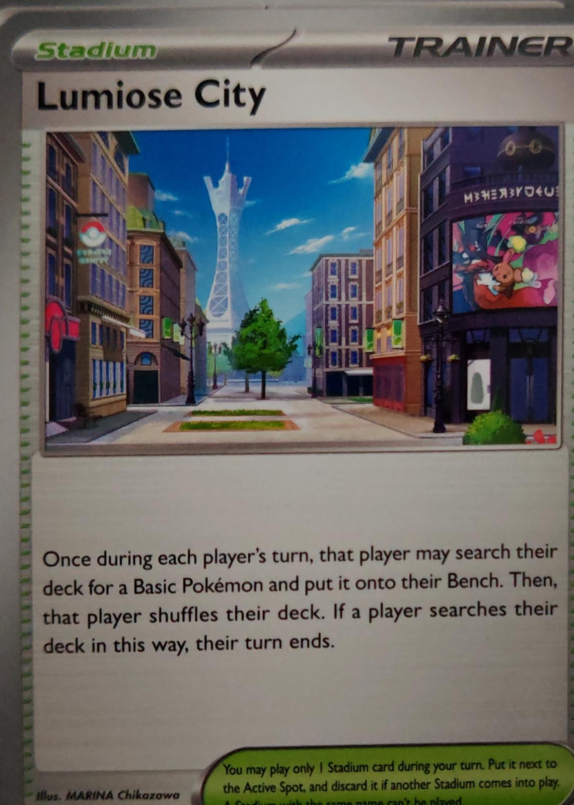 Lumiose City - 077/088 - - PERFECT ORDER - Pokemon - Uncommon | AA40-2