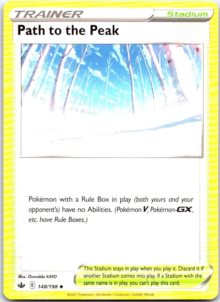 Path to the Peak - 148/198 - - CHILLING REIGN - Pokemon - Uncommon | AB16-25
