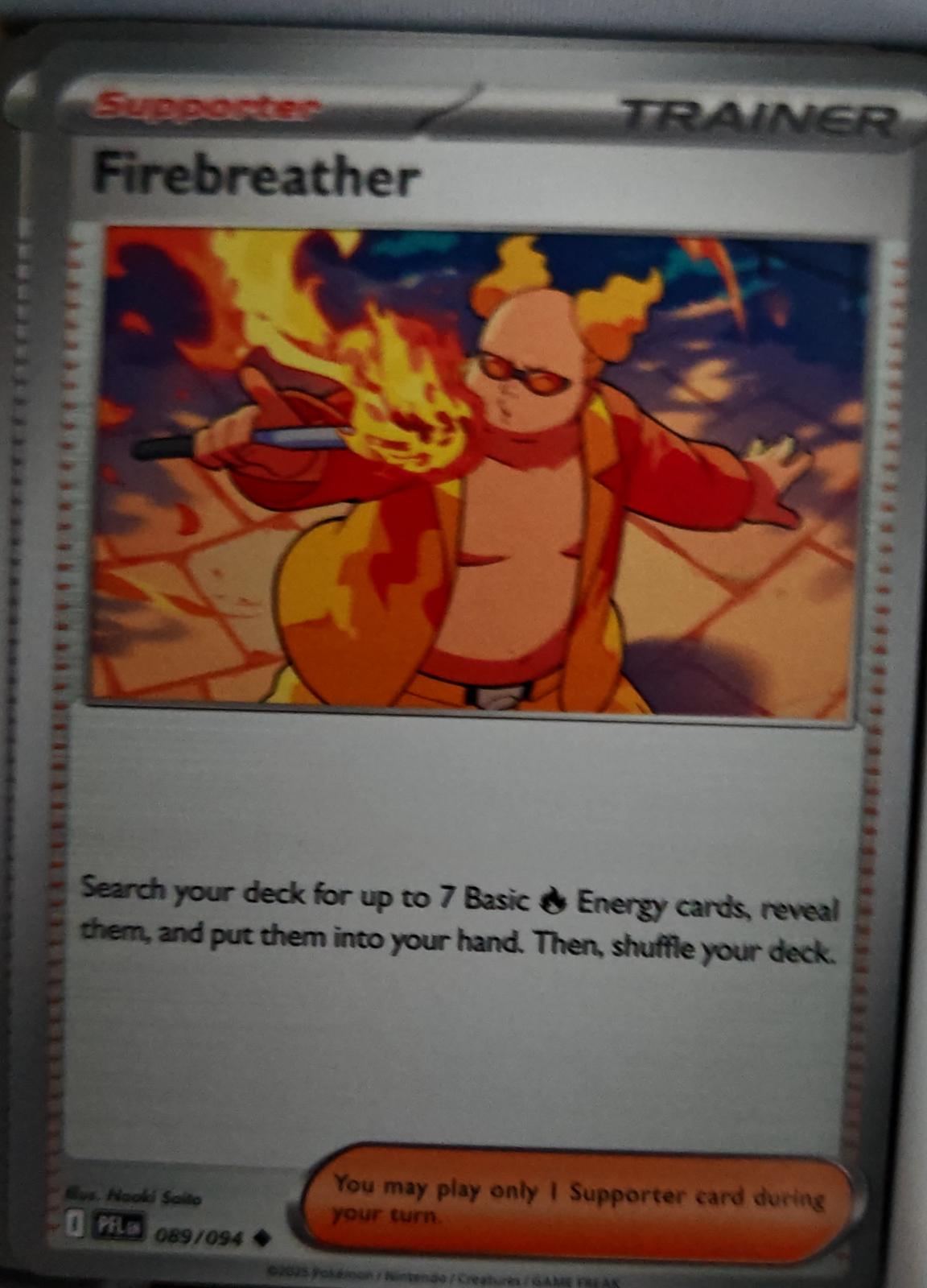 Firebreather - 089/094 - - PHANTASMAL FLAMES - Pokemon - Uncommon | AA44-66