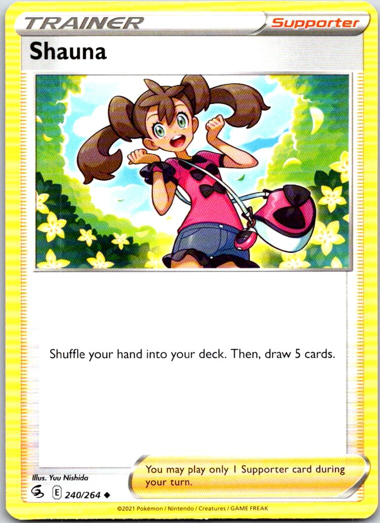 Shauna - 240/264 - - FUSION STRIKE - Pokemon - Uncommon | AB13-42