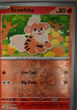 Growlithe - 027/182 - Reverse Holo - DESTINED RIVALS - Pokemon - | AA31-16