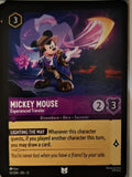 Mickey Mouse - Experienced Traveler - 52/204 - - WILDS UNKNOWN - Lorcana - | LAA01-7