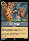 Three Arrows - 197/204 - - WILDS UNKNOWN - Lorcana - Uncommon | LAA01-50