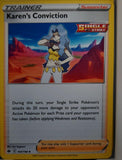 Karen's Conviction - 144/198 - - CHILLING REIGN - Pokemon - Uncommon | AA60-11