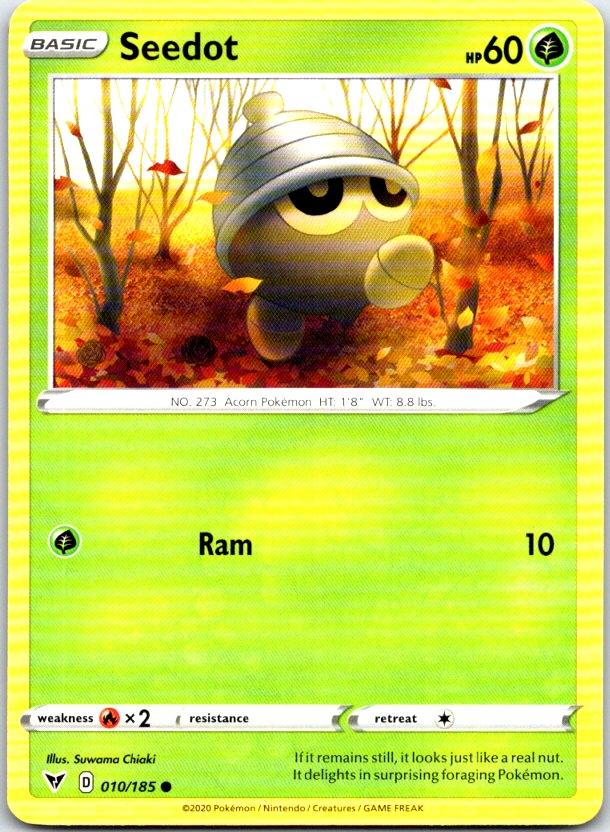 Seedot - 010/185 - - VIVID VOLTAGE - Pokemon - Common | AC18-12