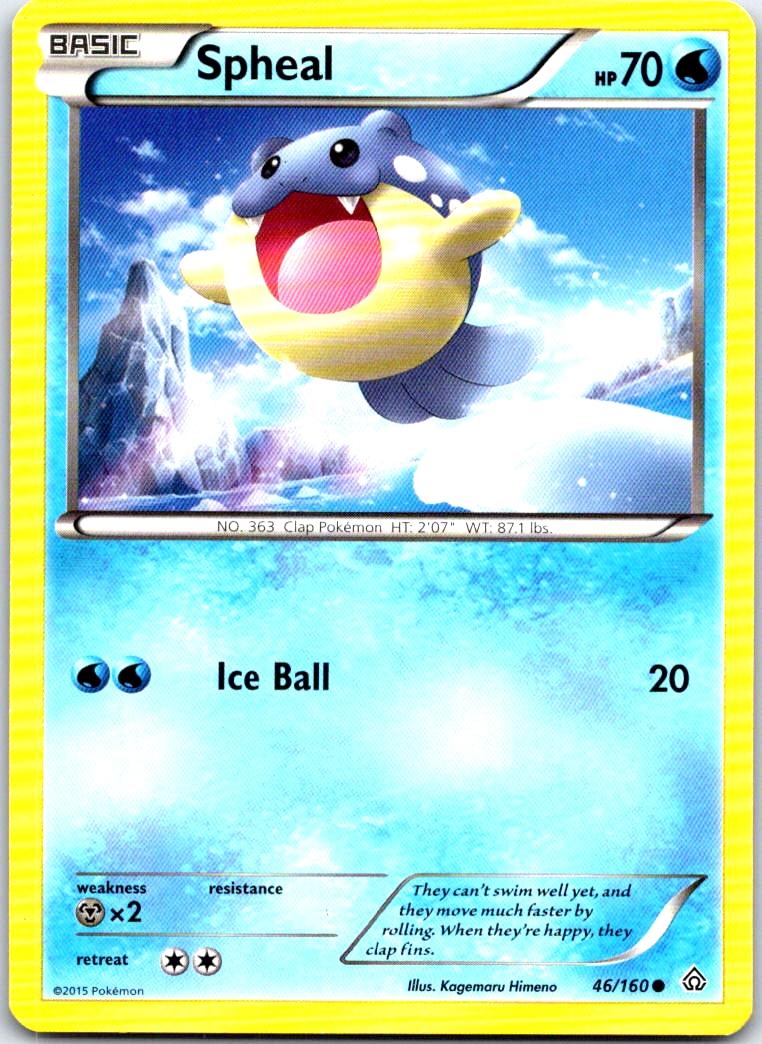 Spheal - 46/160 - - PRIMAL CLASH - Pokemon - Common | AB76-38