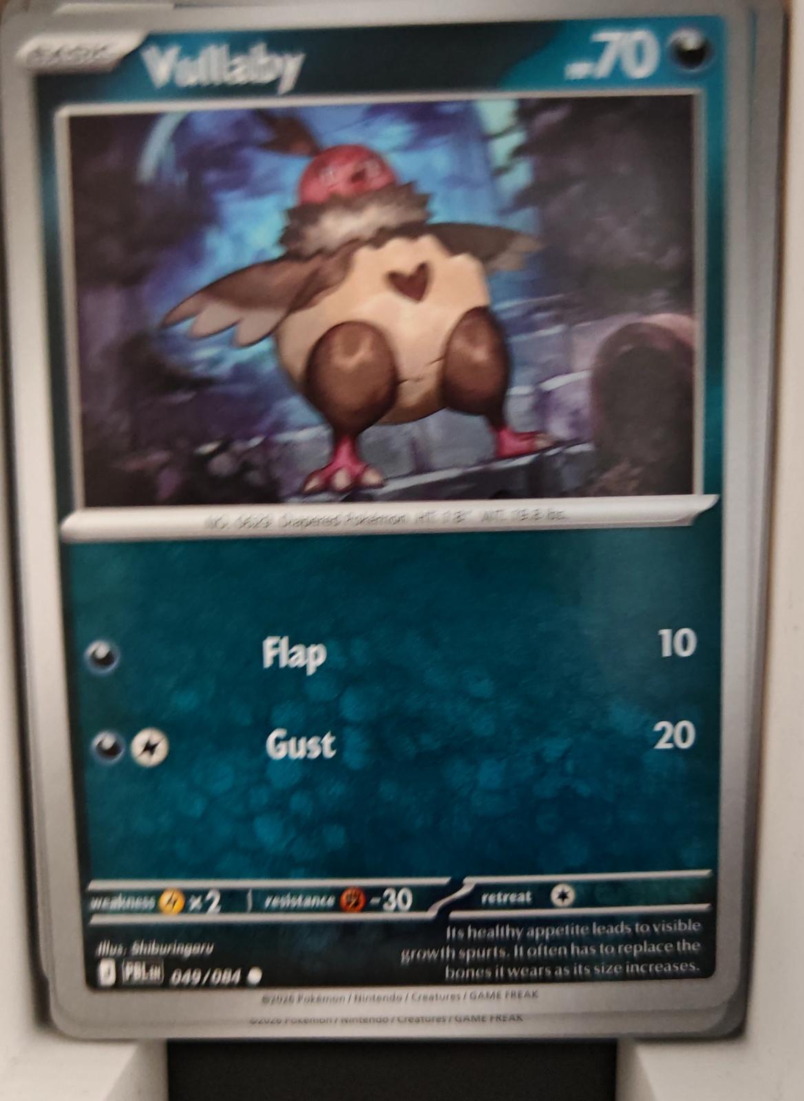 Vullaby - 049/084 - - PITCH BLACK - Pokemon - Common | AA28-41