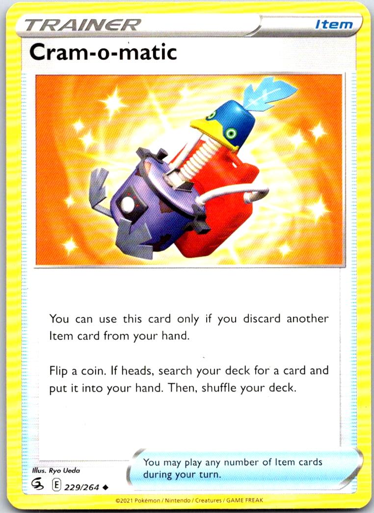 Cram-o-matic - 229/264 - - FUSION STRIKE - Pokemon - Uncommon | AB13-3