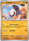 Drilbur - 046/084 - - PITCH BLACK - Pokemon - Common | AA36-73