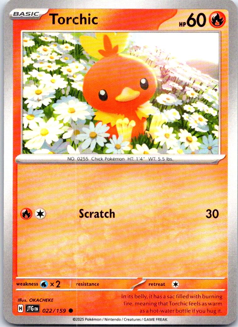 Torchic - 022/159 - - JOURNEY TOGETHER - Pokemon - Common | AB56-14