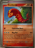 Sizzlipede - 009/084 - - PITCH BLACK - Pokemon - Common | AA18-19