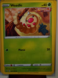 Weedle - 001/198 - - CHILLING REIGN - Pokemon - Common | AA58-6
