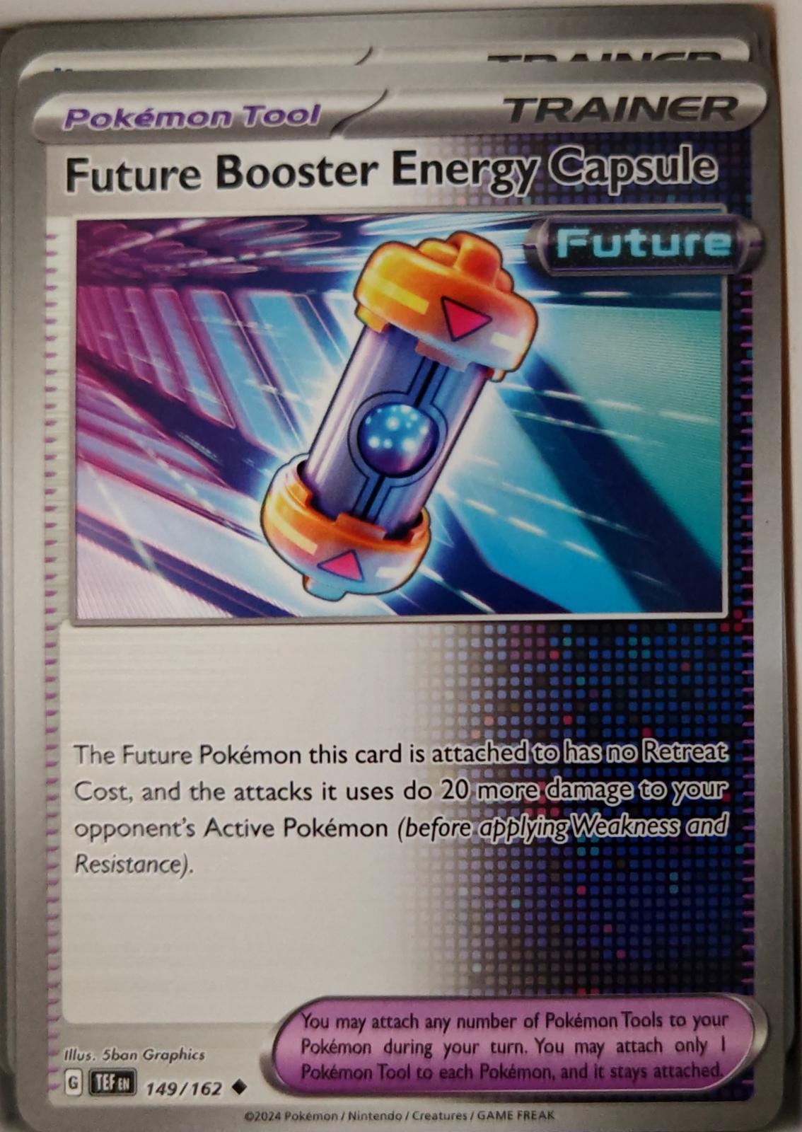 Future Booster Energy Capsule - 149/162 - - TEMPORAL FORCES - Pokemon - | AA23-21