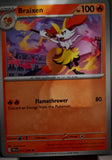 Braixen - 012/086 - - CHAOS RISING - Pokemon - Common | AA63-15