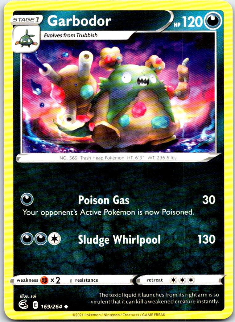 Garbodor - 169/264 - - FUSION STRIKE - Pokemon - Uncommon | AB39-40