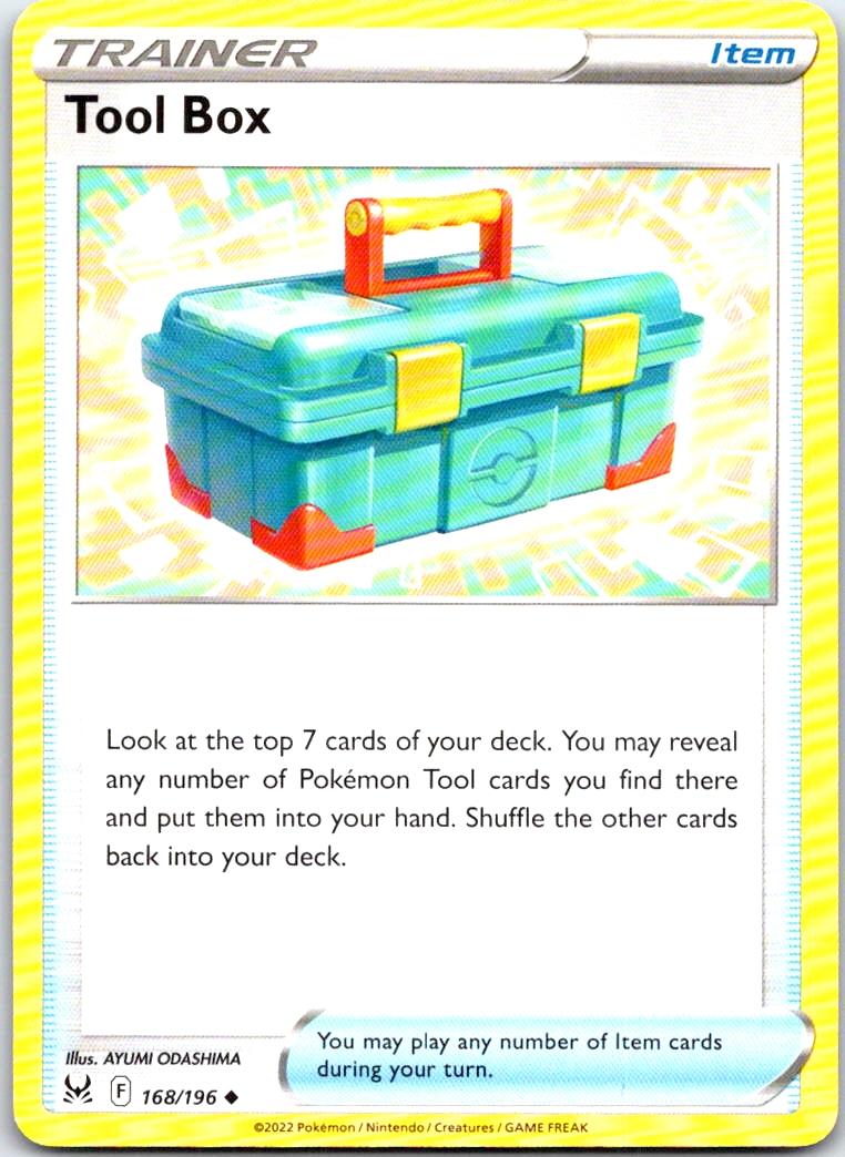 Tool Box - 168/196 - - LOST ORIGIN - Pokemon - Uncommon | AB30-2