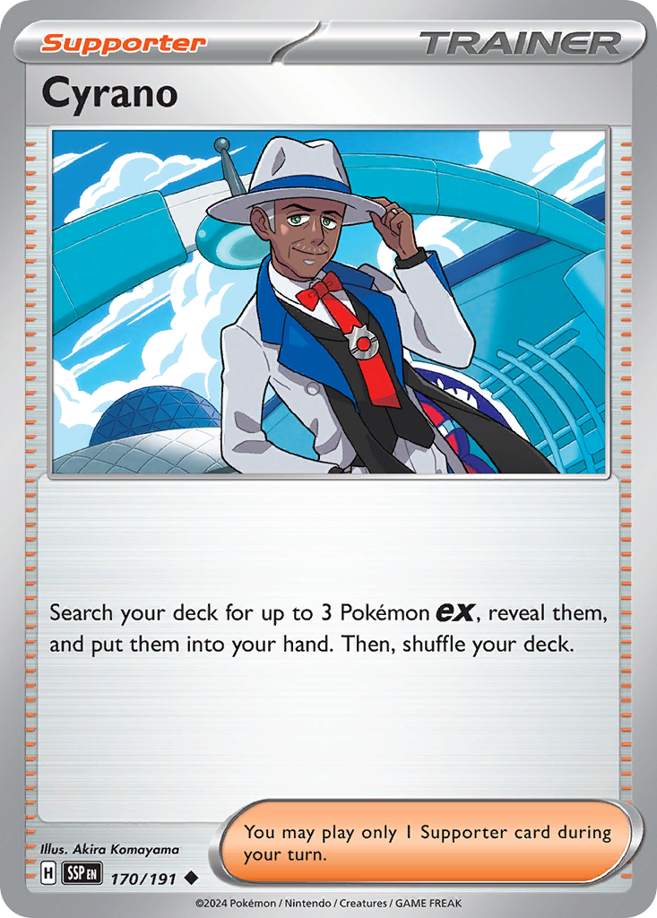 Cyrano - 170/191 - - SURGING SPARKS - Pokemon - Uncommon | AA41-57