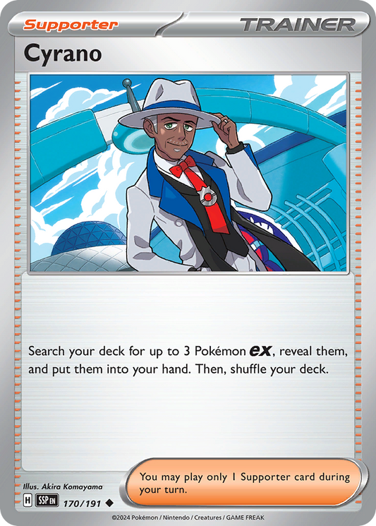 Cyrano - 170/191 - - SURGING SPARKS - Pokemon - Uncommon | AA41-62