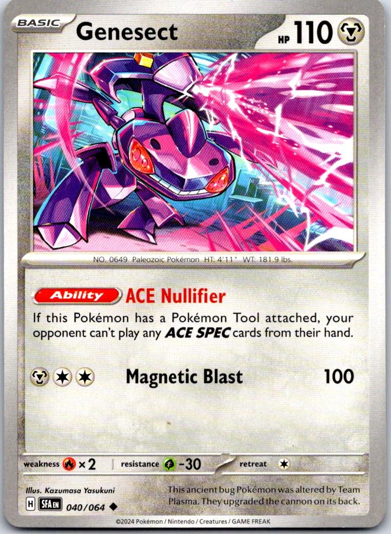 Genesect - 040/064 - - SHROUDED FABLE - Pokemon - Uncommon | AB09-50