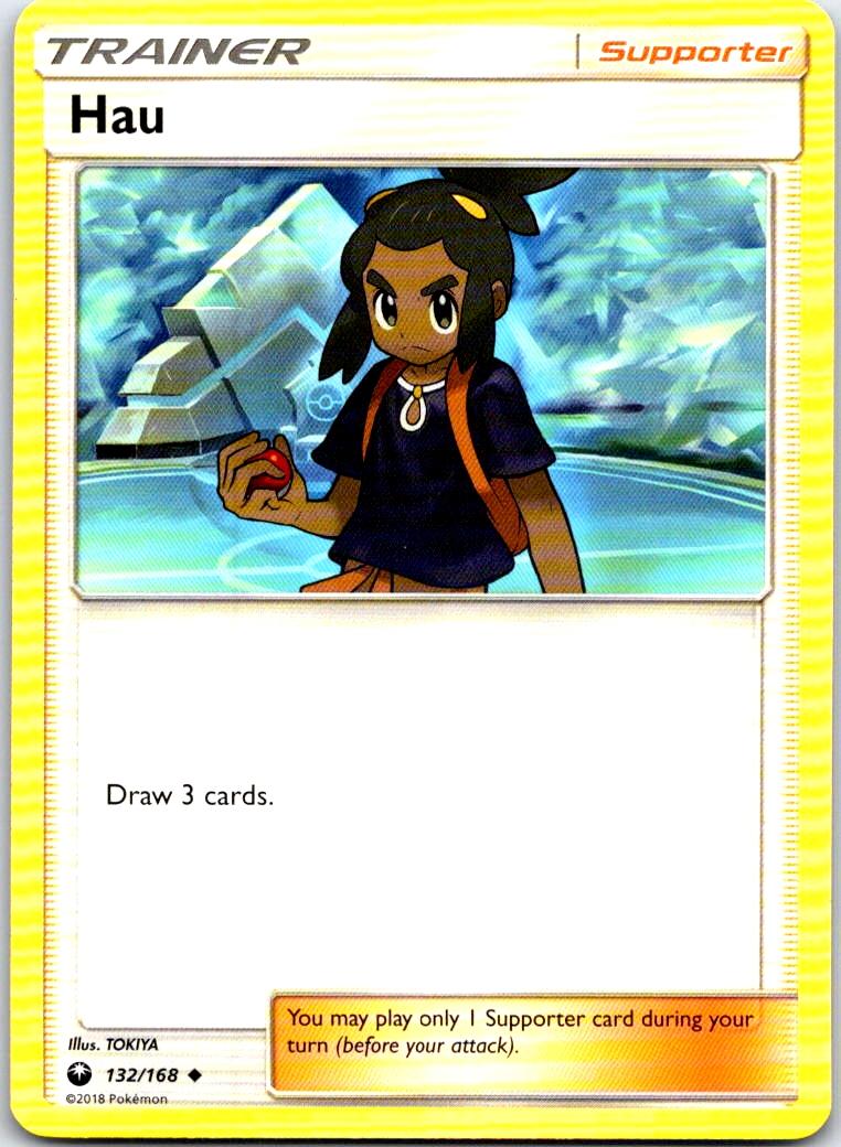Hau - 132/168 - - CELESTIAL STORM - Pokemon - Uncommon | AB41-27
