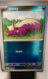Stunky - 053/086 - Reverse Holo - CHAOS RISING - Pokemon - Common | AA30-74