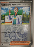 Professor's Research [Professor Elm] - 123/131 - Reverse Holo - PRISMATIC EVOLUTIONS - Pokemon - | AA13-83