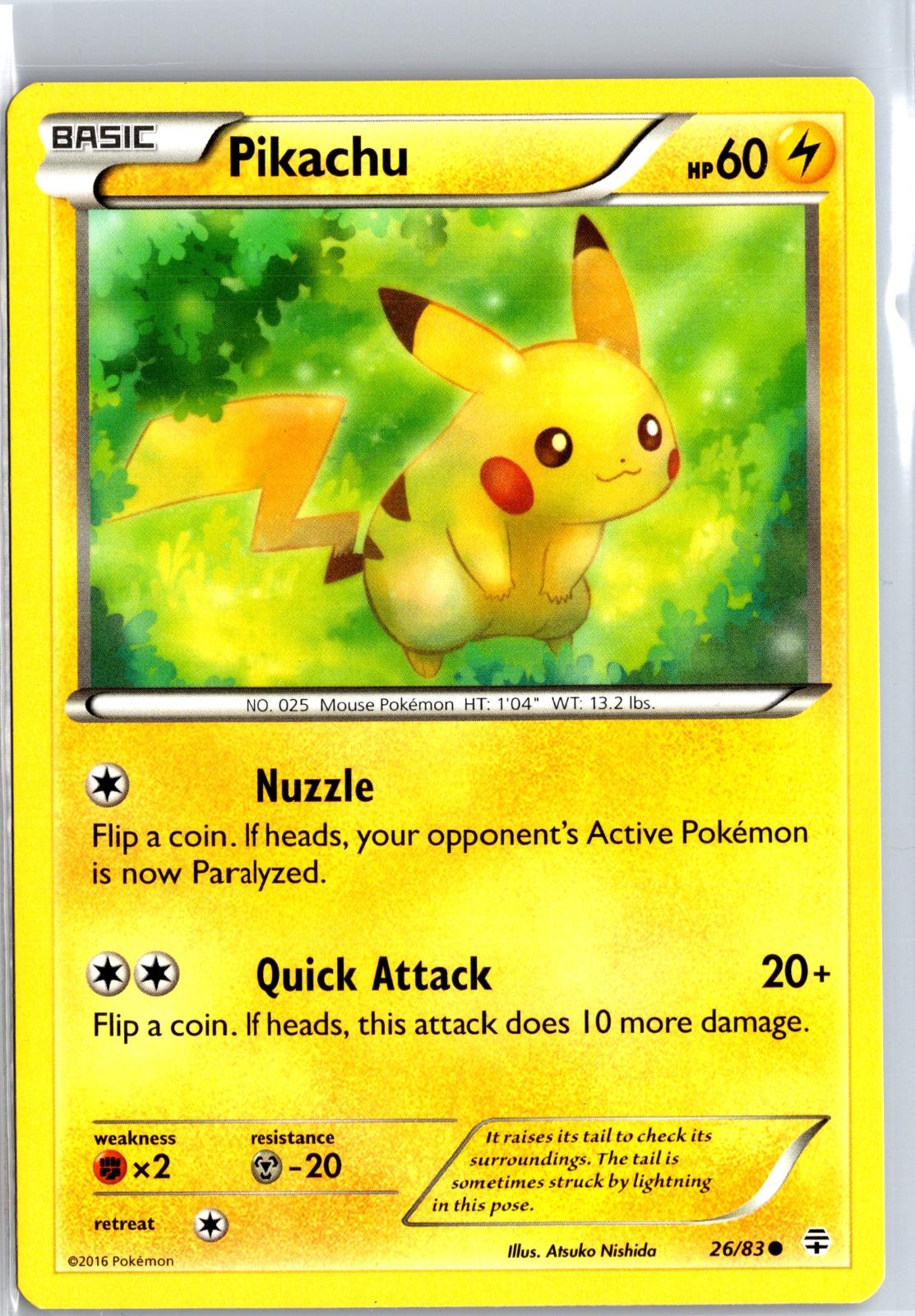 Pikachu - 26/83 - - GENERATIONS - Pokemon - Common | AA113-29