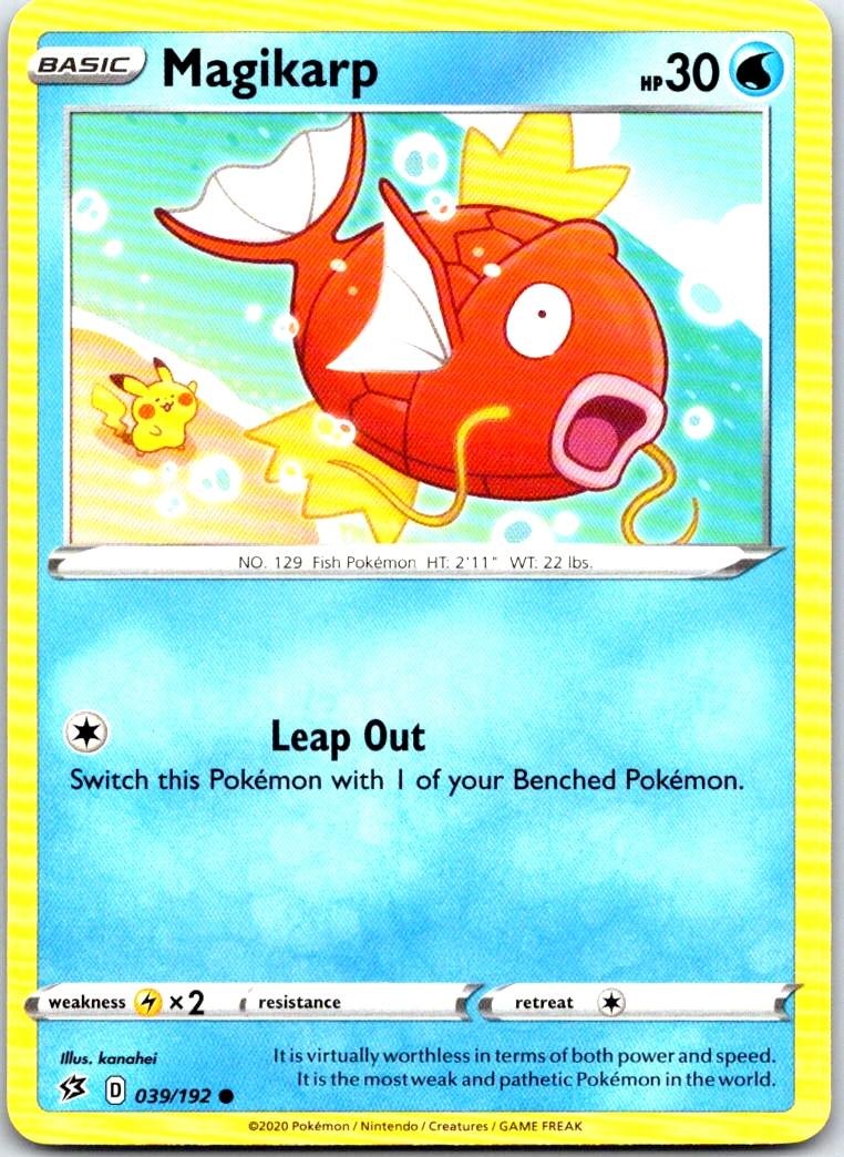 Magikarp - 039/192 - - REBEL CLASH - Pokemon - Common | AB75-48