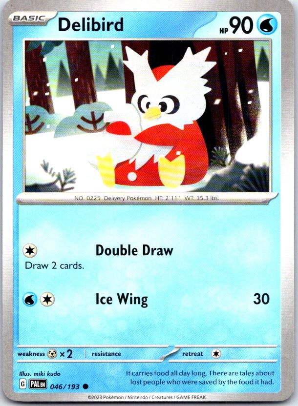 Delibird - 046/193 - - PALDEA EVOLVED - Pokemon - Common | AC03-39