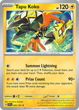 Tapu Koko - 065/191 - Holo - SURGING SPARKS - Pokemon - Rare | AA13-77