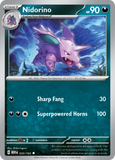 Nidorino - 033/165 - Reverse Holo - 151 - Pokemon - Uncommon | AA62-17