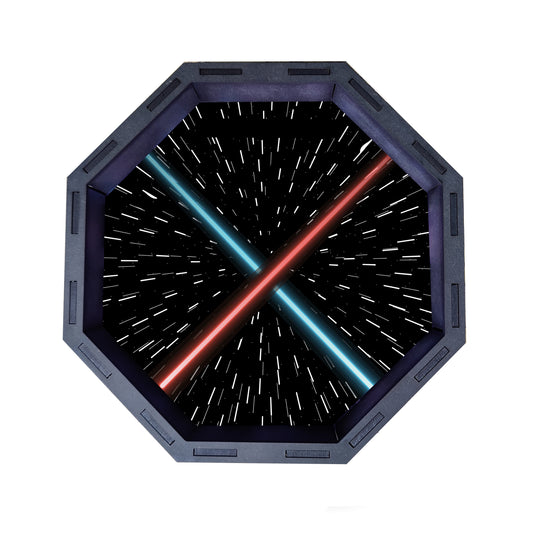 Dice Tray - Space Battle Lasers Board Game Tabletop Gaming Gifts Accessories, RPG D&D Dice