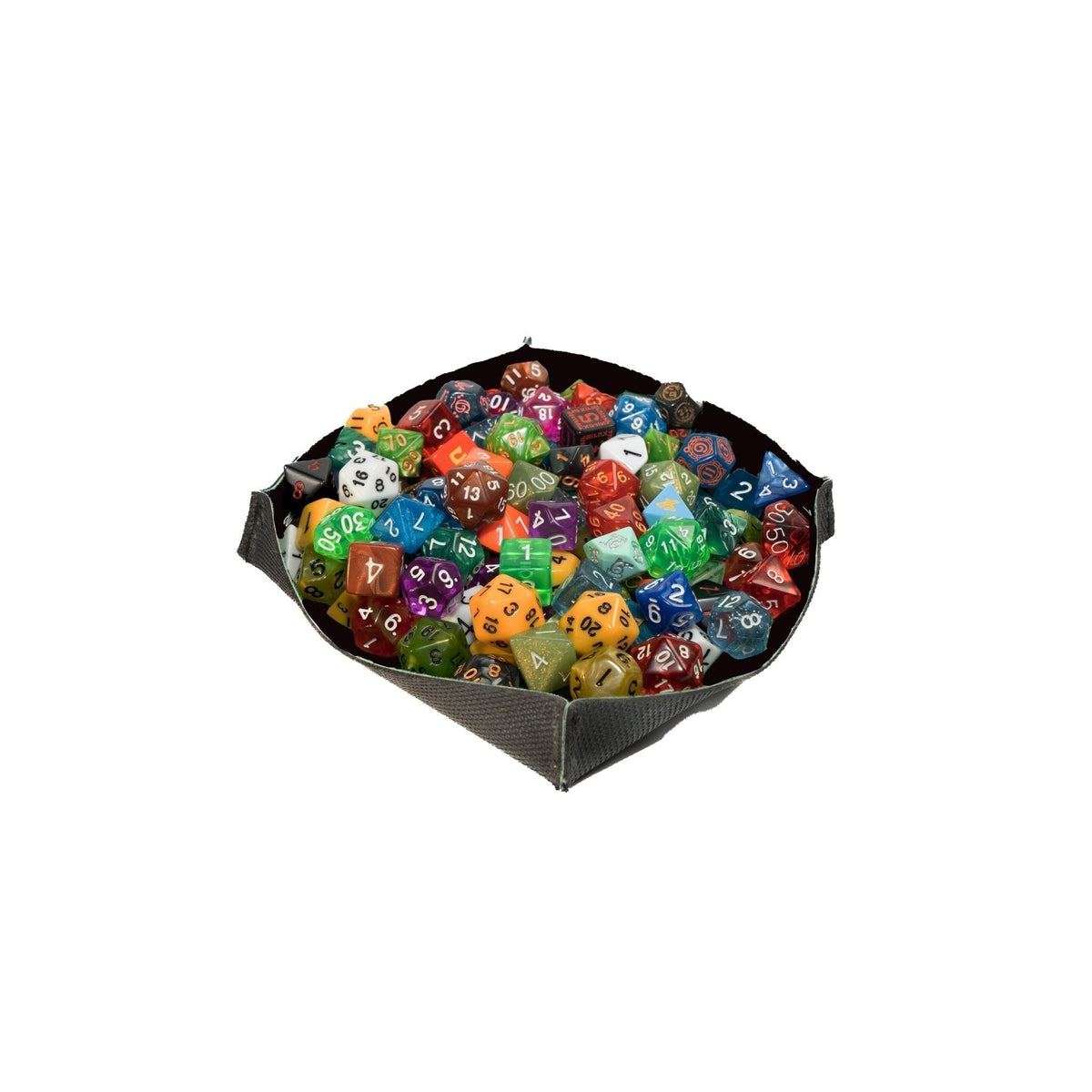 Dice Tray - Stained Glass Raven Board Game Tabletop Gaming Gifts Accessories, RPG D&D Dice