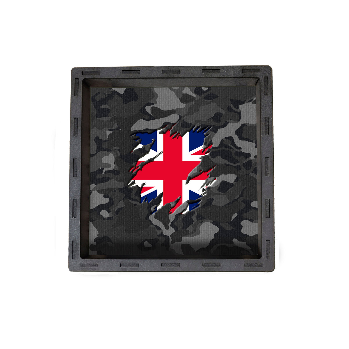 Dice Tray - Wargaming Camo Flags Board Game Tabletop Gaming Gifts Accessories, RPG D&D Dice
