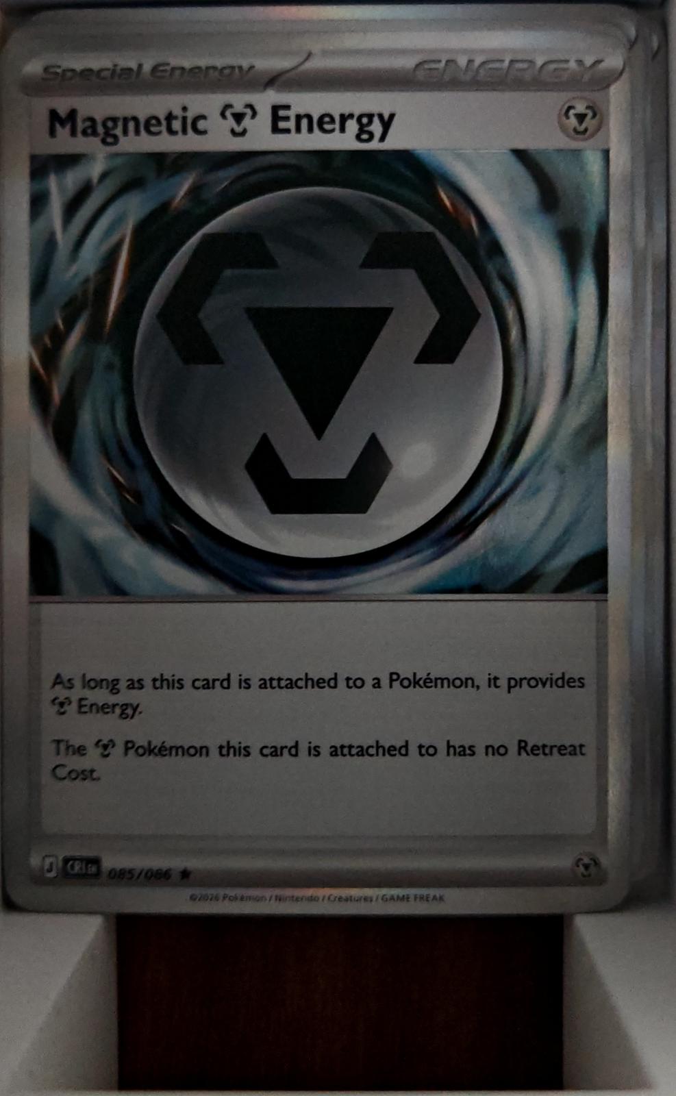 Magnetic M Energy - 085/086 - Holo - CHAOS RISING - Pokemon - Rare | AA44-12