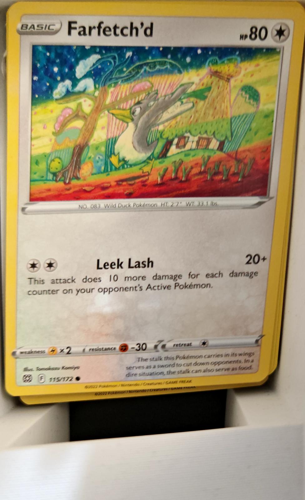 Farfetch'd - 115/172 - - BRILLIANT STARS - Pokemon - Common | AA21-75