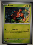 Paras - 004/159 - - JOURNEY TOGETHER - Pokemon - Common | AA45-22