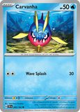Carvanha - 042/162 - - TEMPORAL FORCES - Pokemon - Common | AA21-97