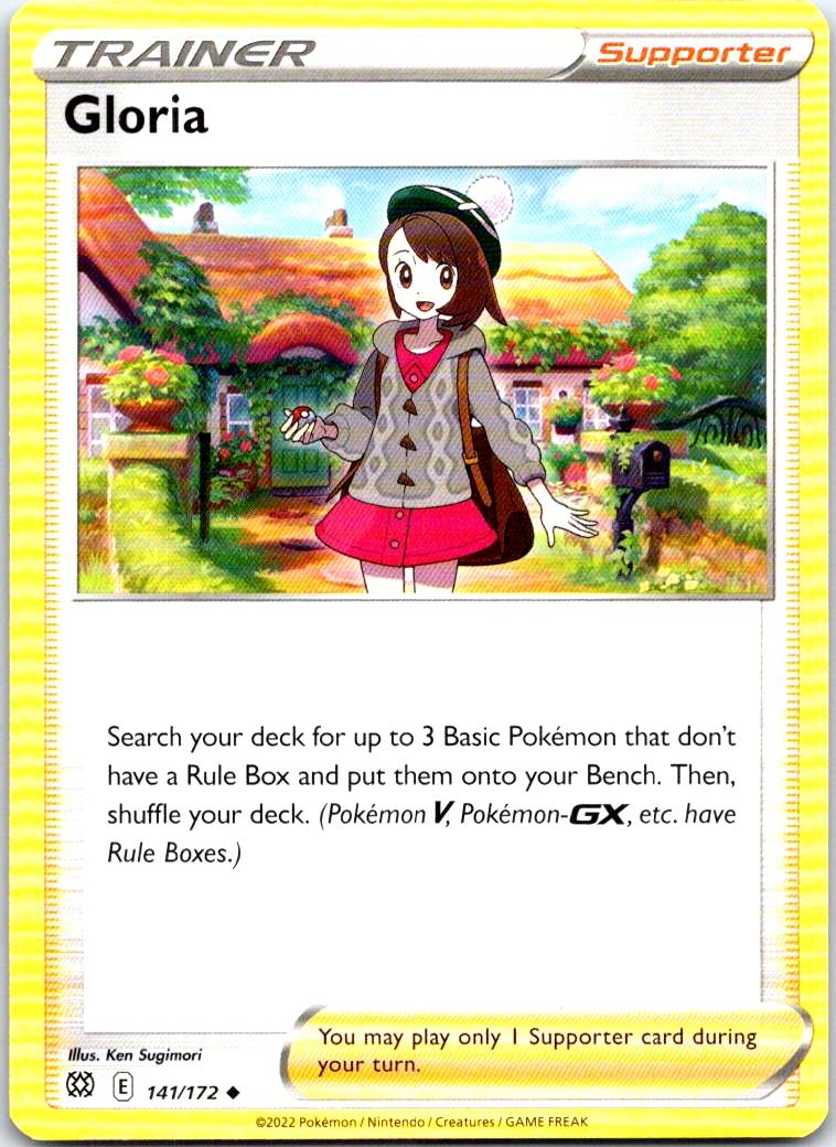 Gloria - 141/172 - - BRILLIANT STARS - Pokemon - Uncommon | AB15-41