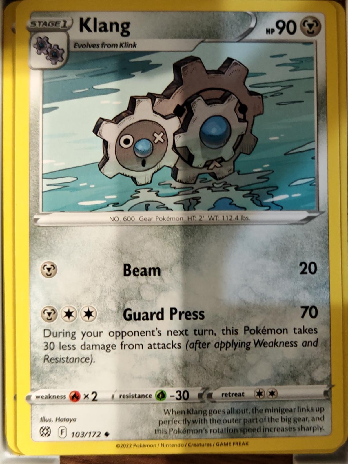 Klang - 103/172 - - BRILLIANT STARS - Pokemon - Uncommon | AA66-17