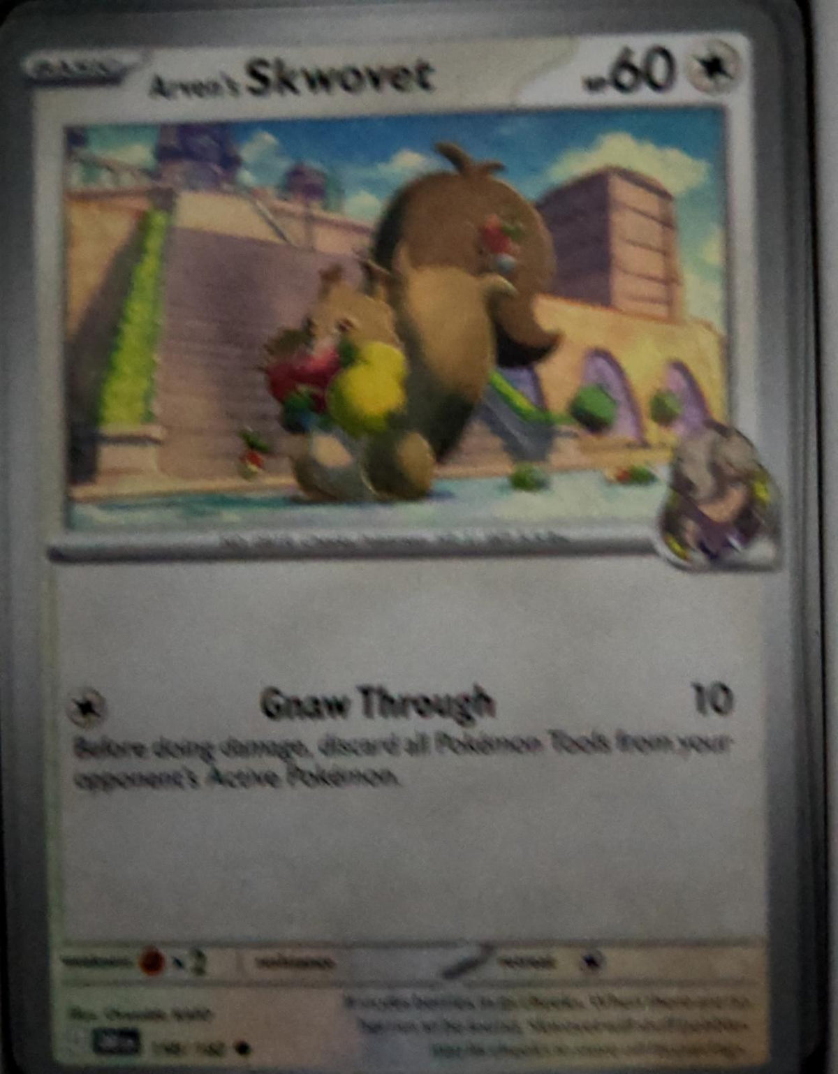 Arven's Skwovet - 158/182 - - DESTINED RIVALS - Pokemon - Common | AA51-50