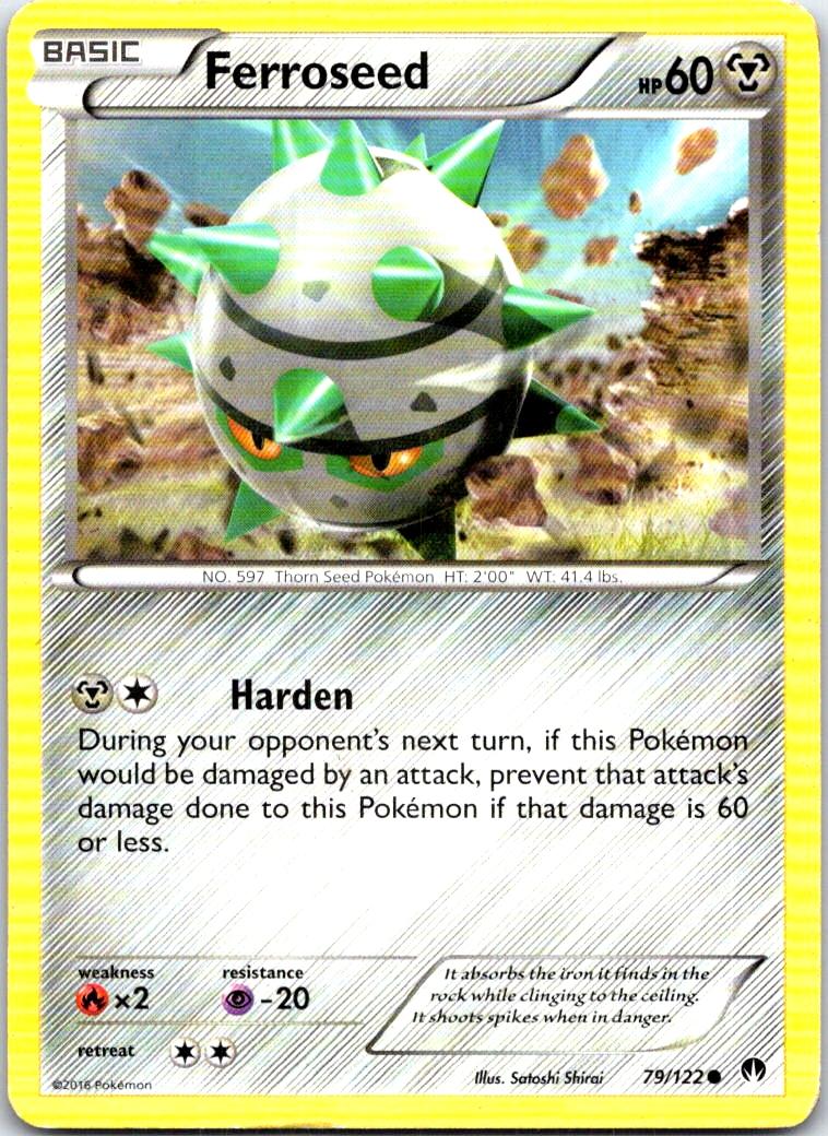 Ferroseed - 79/122 - - BREAKPOINT - Pokemon - Common | AB62-29