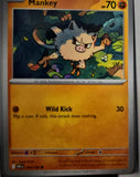 Mankey - 090/182 - - DESTINED RIVALS - Pokemon - Common | AA52-15