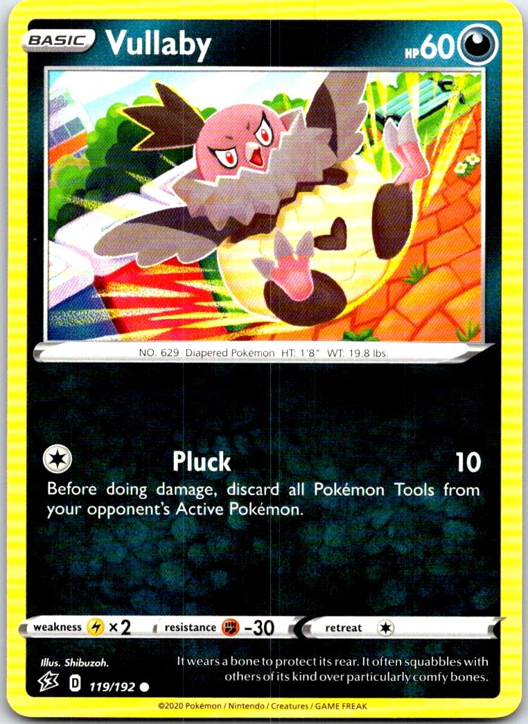 Vullaby - 119/192 - - REBEL CLASH - Pokemon - Common | AB97-28