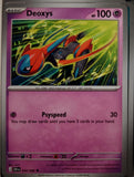 Deoxys - 034/086 - - CHAOS RISING - Pokemon - Uncommon | AA42-17