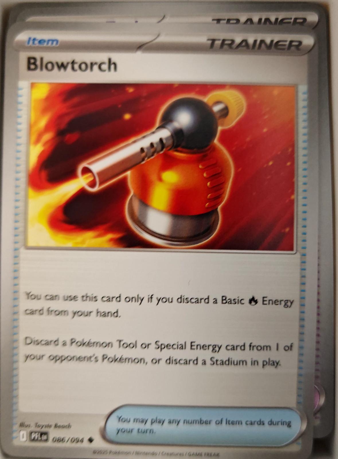 Blowtorch - 086/094 - - PHANTASMAL FLAMES - Pokemon - Uncommon | AA24-91